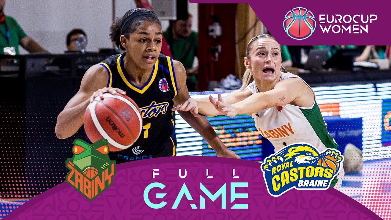 Regular Season |  Zabiny Brno v Castors Braine | Full Basketball Game | EuroCup Women 2025-26