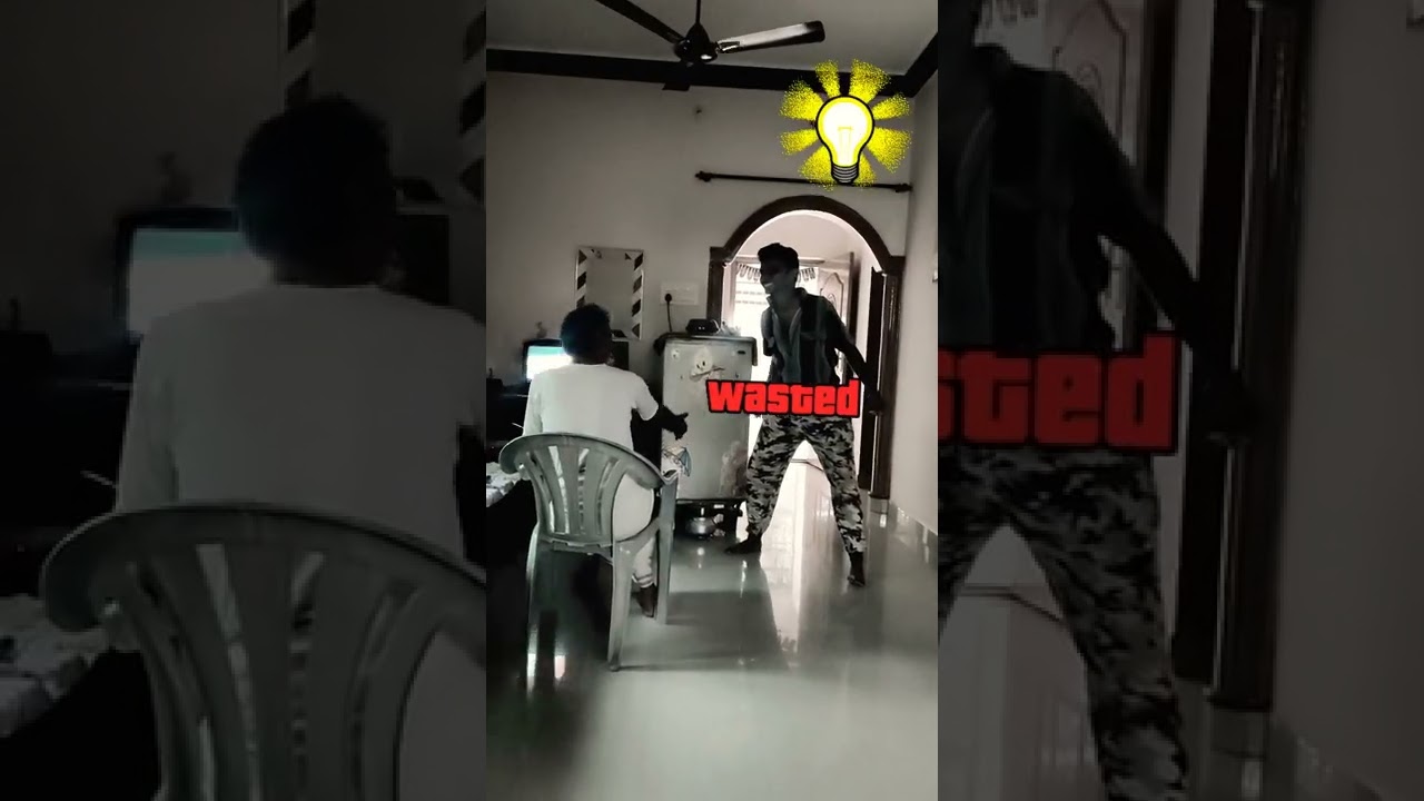 Prank in Bulb🤣💡_ Wasted 😂 Thug Life 🤠 Father 🤫 #shorts #trending #prank
