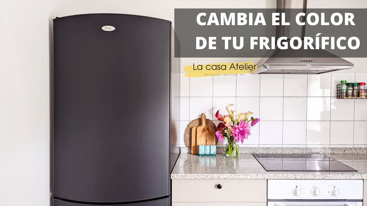 COMO PINTAR TU FRIGORÍFICO