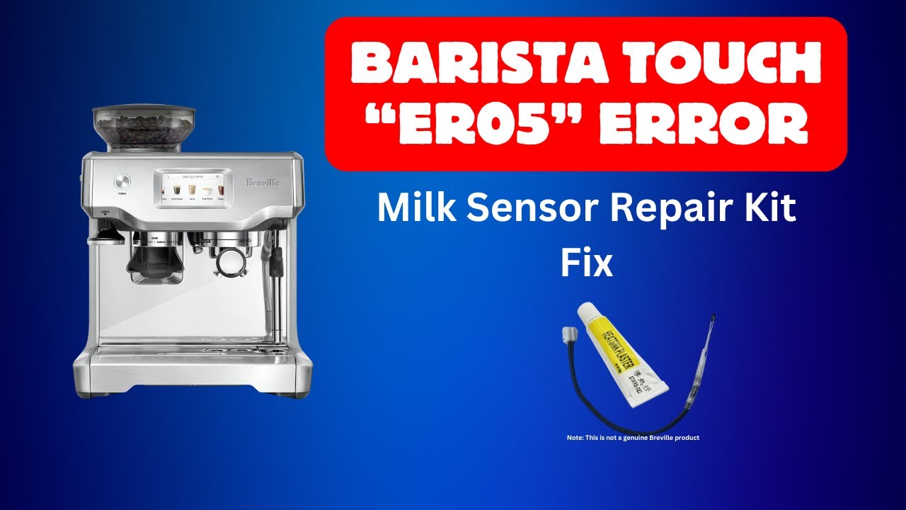 Как исправить код ошибки ER05 на Breville Barista Touch BES880