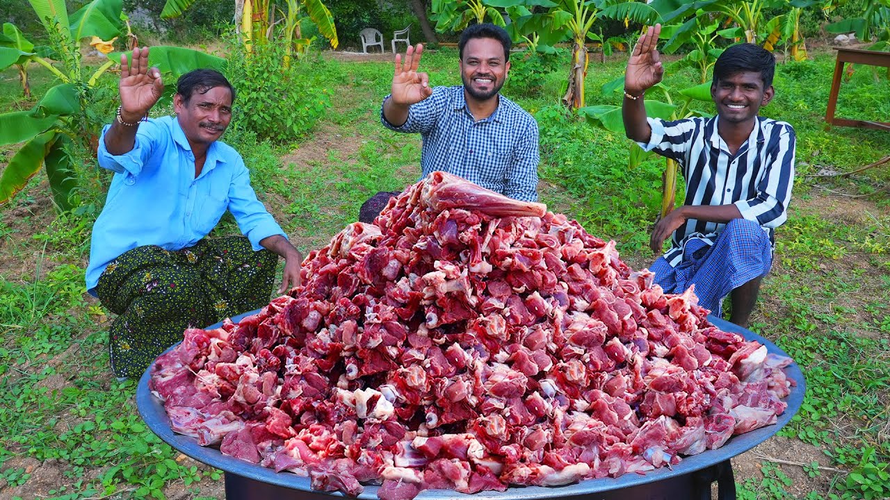 GOLDEN MUTTON PULAO | Mountain of Mutton Pulao | Grandpa Kitchen