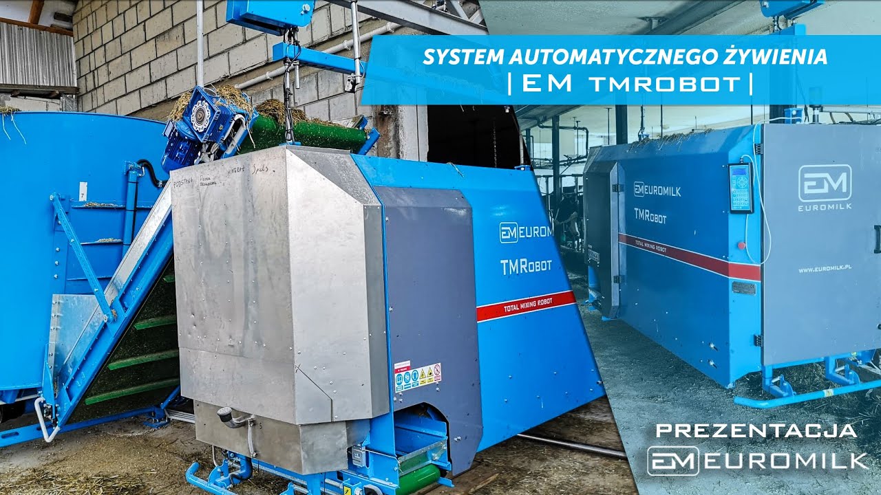 TMRobot  EUROMILK - system automatycznego żywienia | Innowacyjne rozwiązania EUROMILK