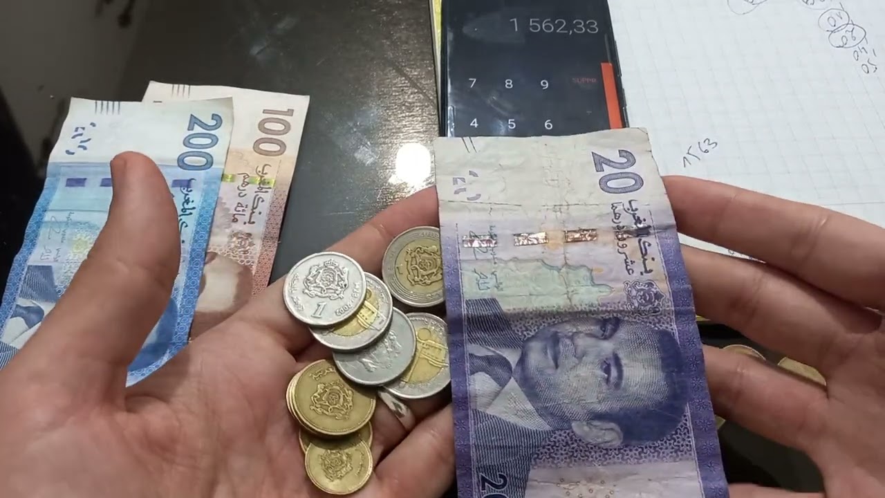 كفاش نرد الصرف لي قبل الفاصلة فلاكيس لي فالاسواق الكبرى