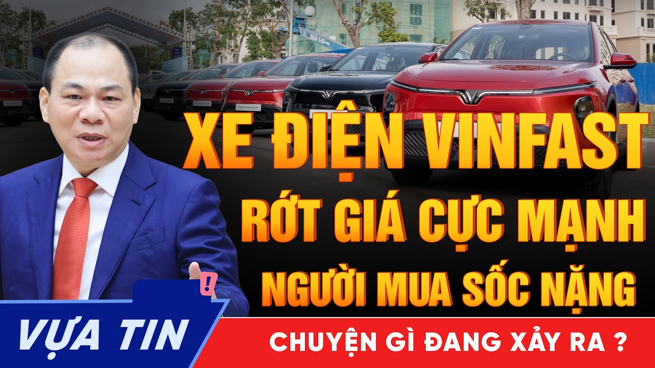 Xe Điện VinFast Mất Giá Kinh Hoàng Từ 700 Triệu Còn 250 Triệu – Điều Gì Đang Xảy Ra