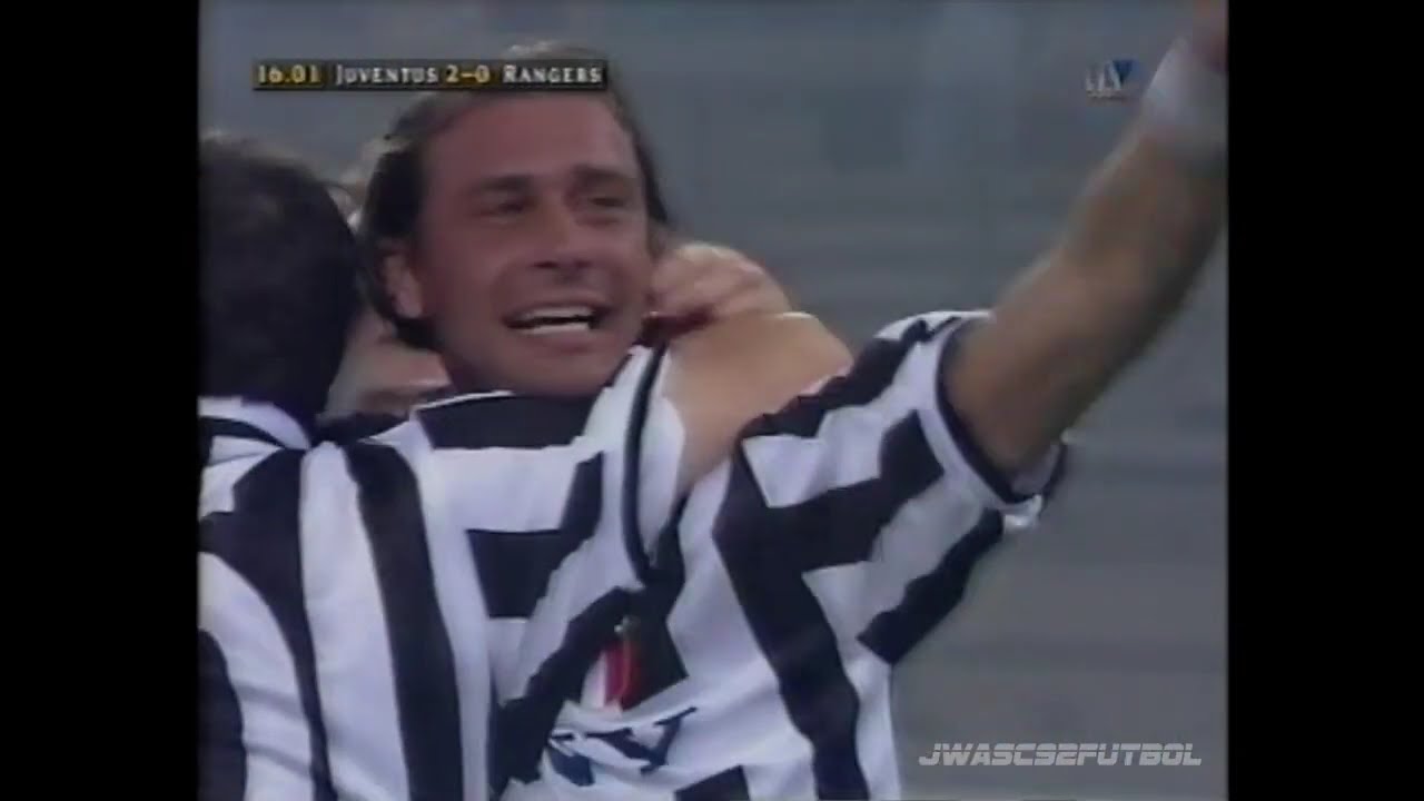1995.10.18 Juventus 4 - Rangers 1 (Full Match 60fps - 1995-96 Champions League)