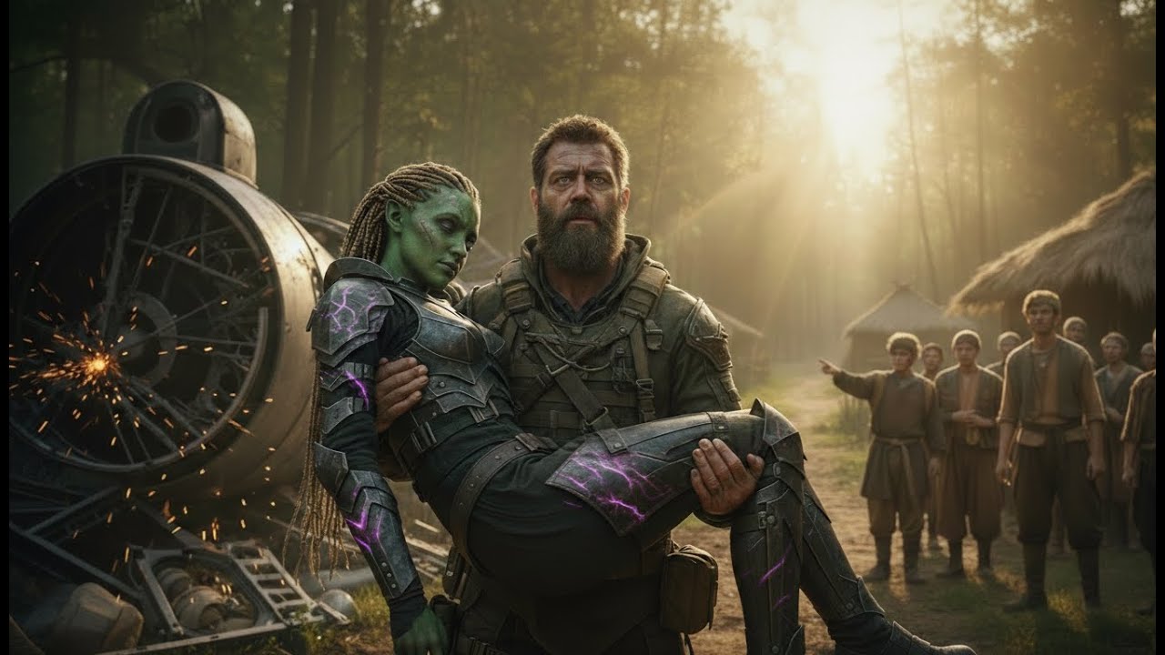No One Wanted the Injured Alien Woman—Until One Human Changed Everything | HFY sci-fi
