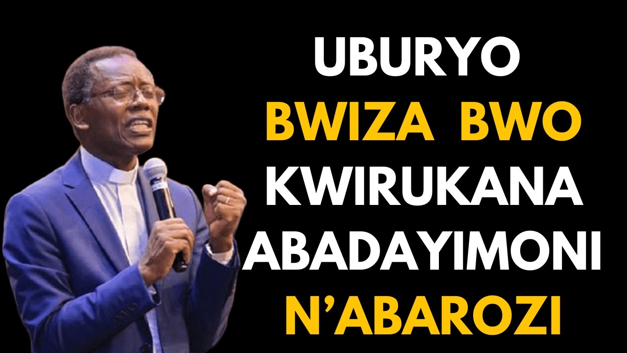 IBINTU BITUMA ABAROZI BATABASHA KUKUROGA || UKO WASENGA WIRUKAANA ABADAYIMONI || Pastor RUTAYISIRE