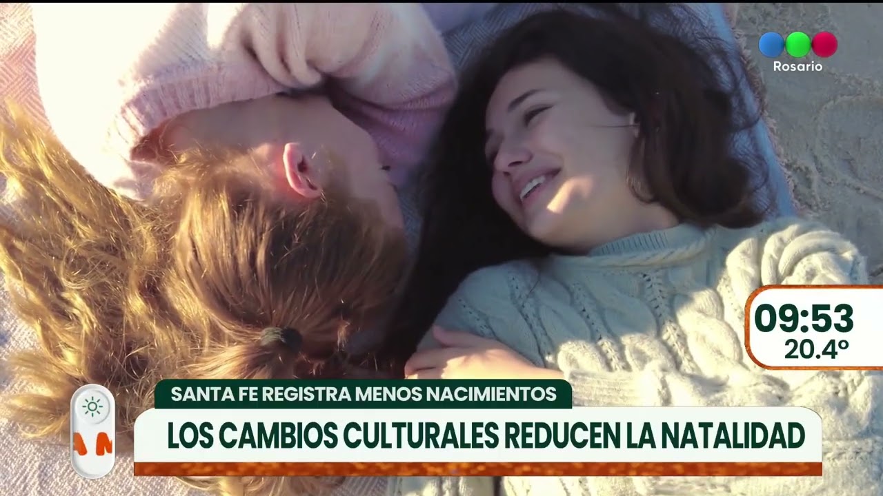 Los cambios culturales reducen la natalidad - Entrevista Telefe Rosario 