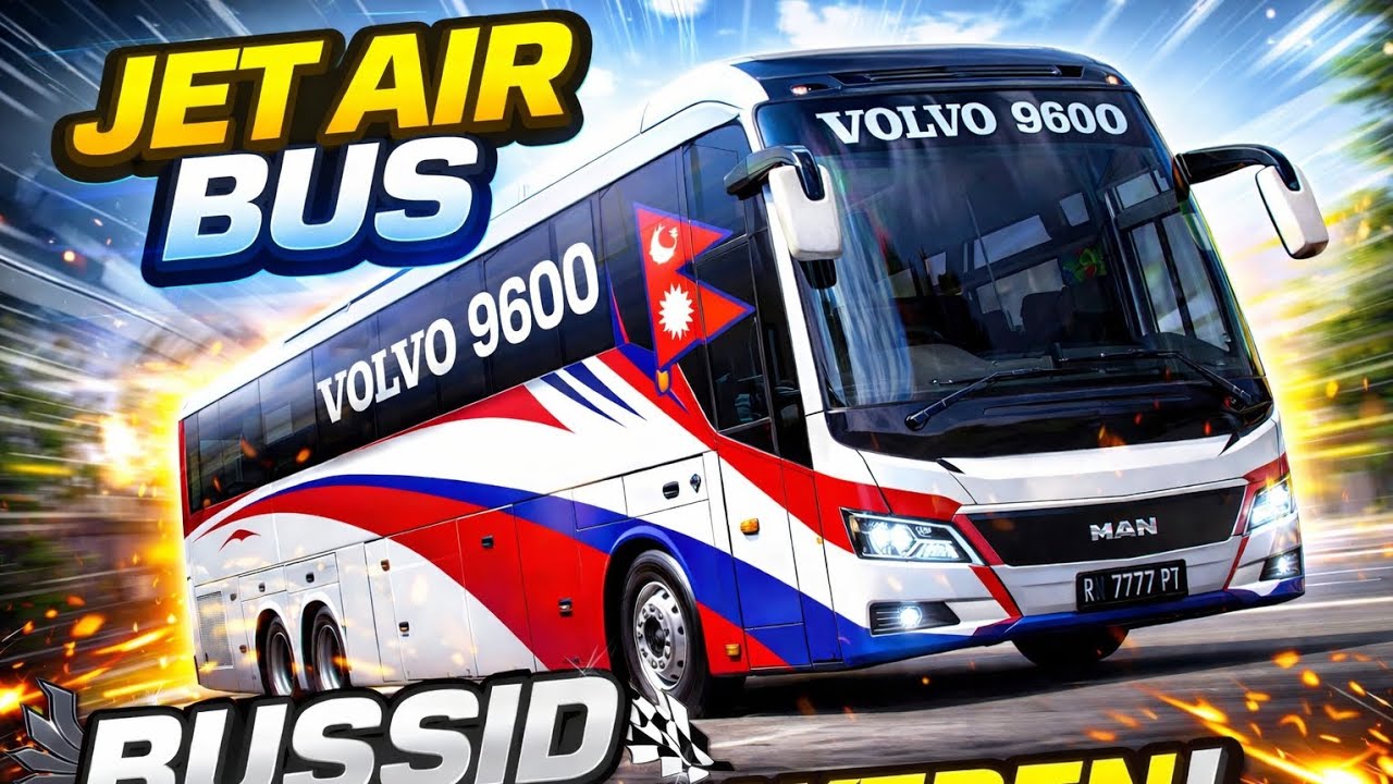 #bussid#viralmod#bestdriving#luxurybus#volvo9600#jetairbus#nepalimod#viralbus#viralvideo 