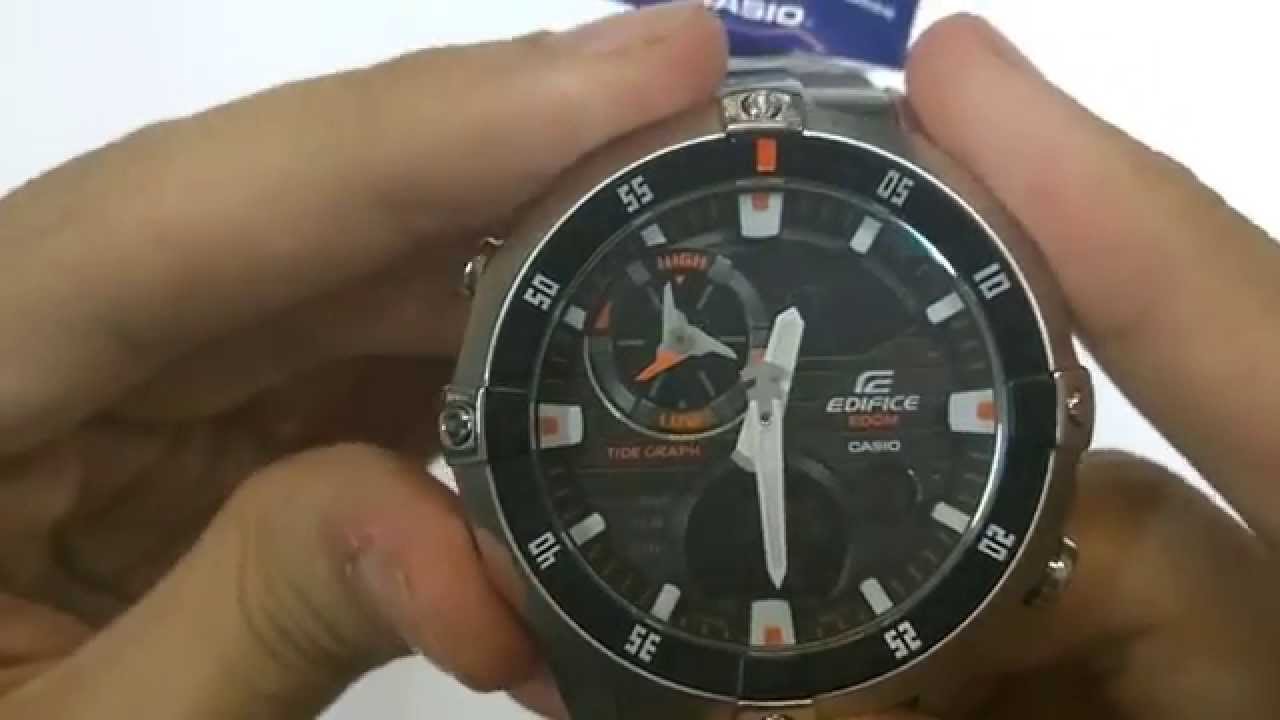 CASIO EDIFICE WATCH EMA-100D-1A1VDF UNBOXING