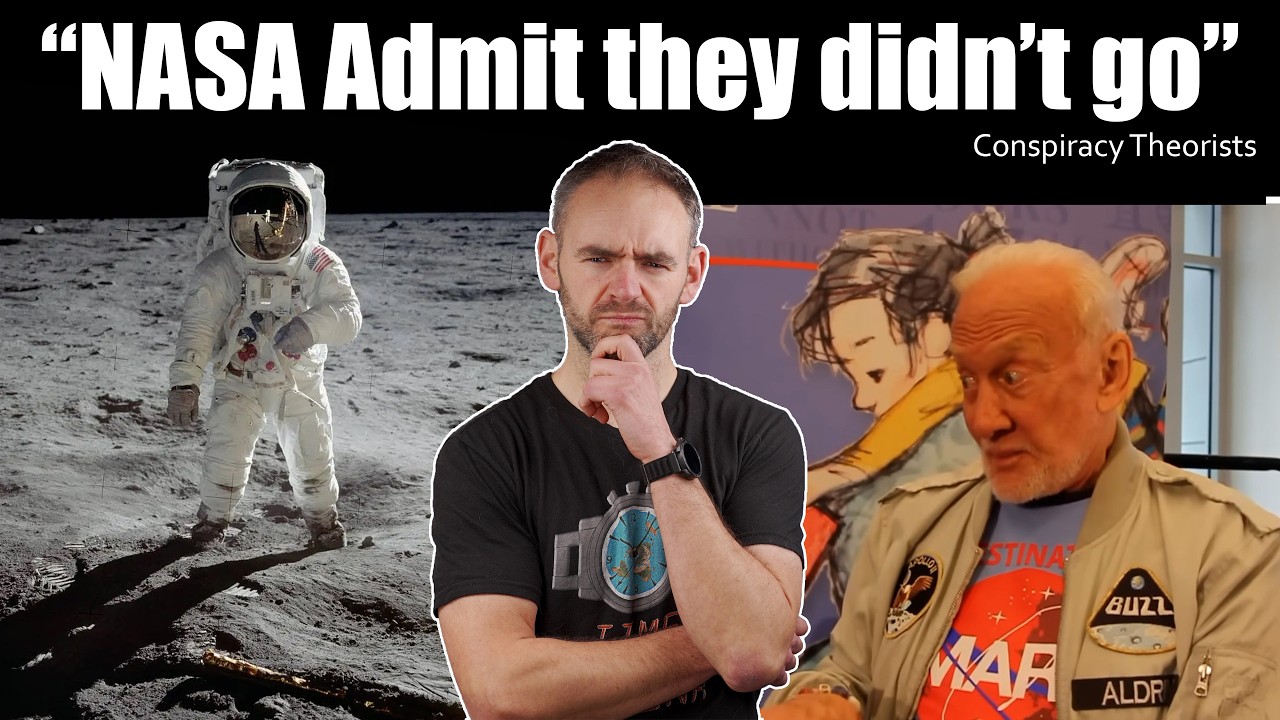 Buzz Aldrin admits he didn't go to the Moon?