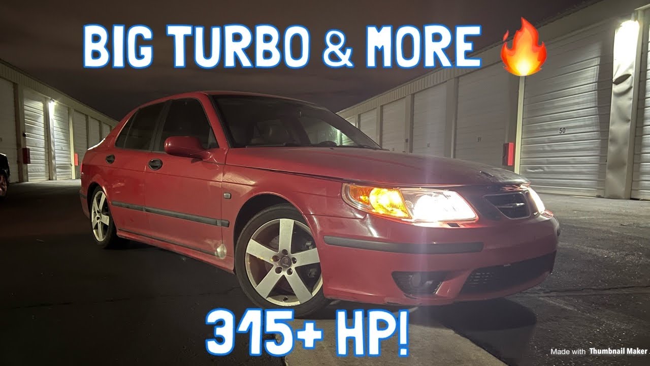 Maptun Stage 4 on This Saab 9-5 Aero!