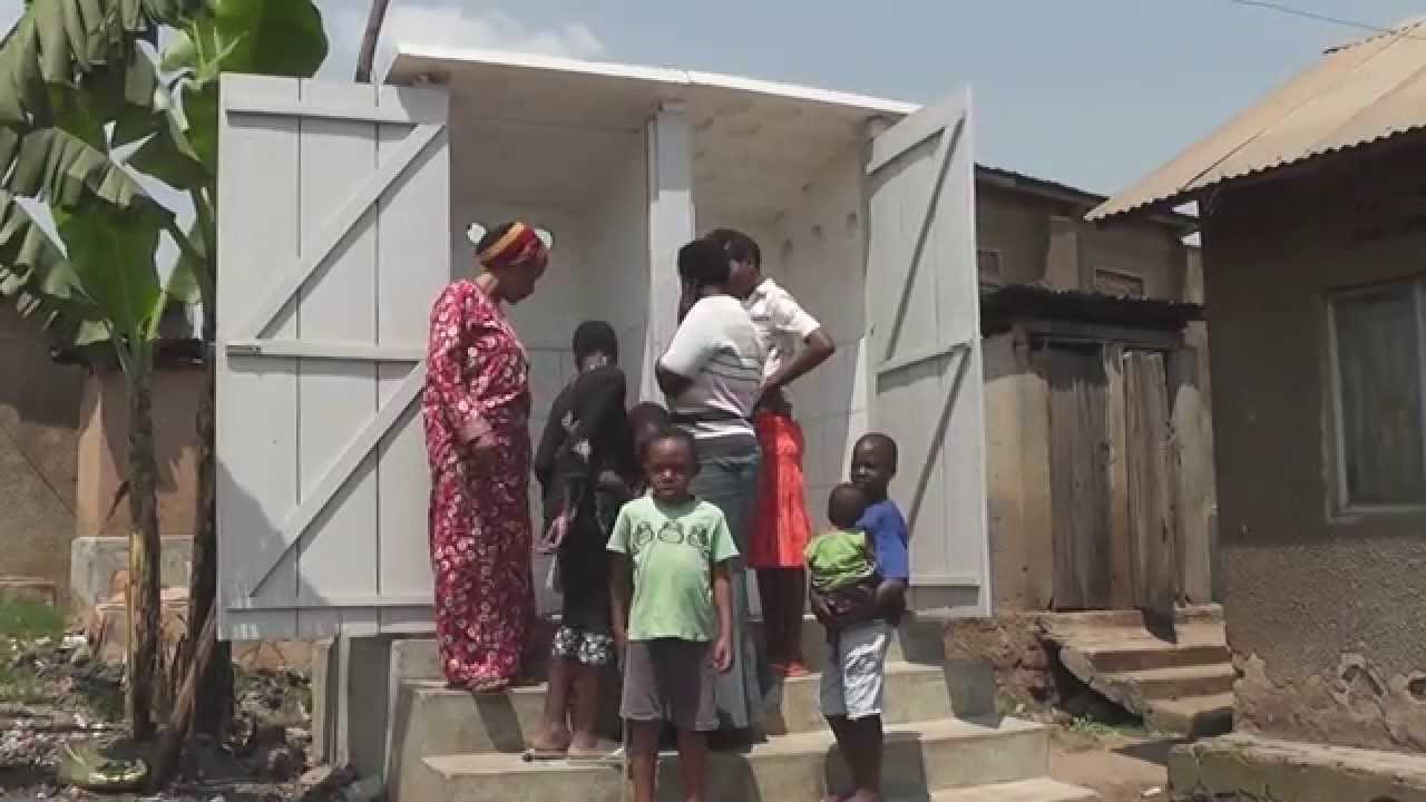 Biofil toilets transforming Kampala slums