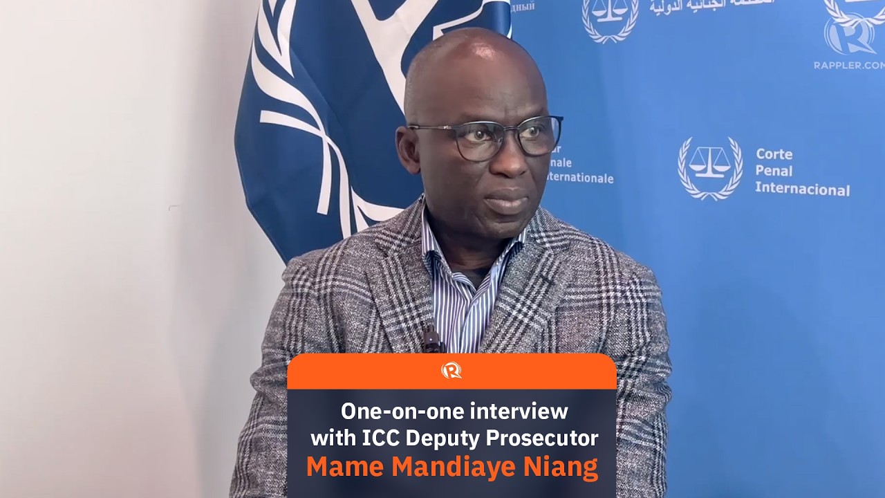 One-on-one with ICC Deputy Prosecutor Mame Mandiaye Niang