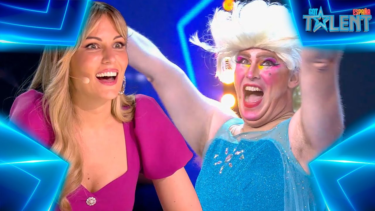 El SHOW DRAG de esta surrealista PRINCESA DISNEY | Audiciones 7 | Got Talent España 7 (2021)