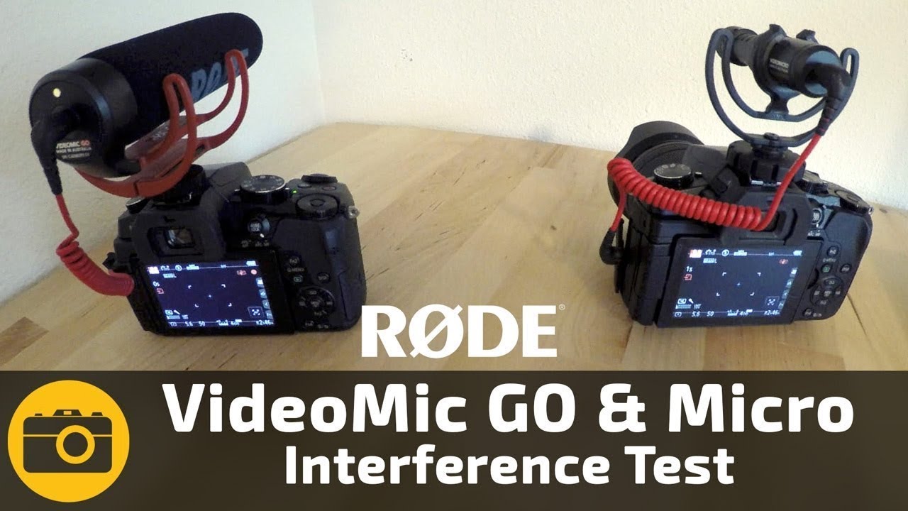 RODE VideoMic GO Clicking Popping Noise Test w Panasonic G85 & R&Oslash;DE VideoMicro WiFi Interference