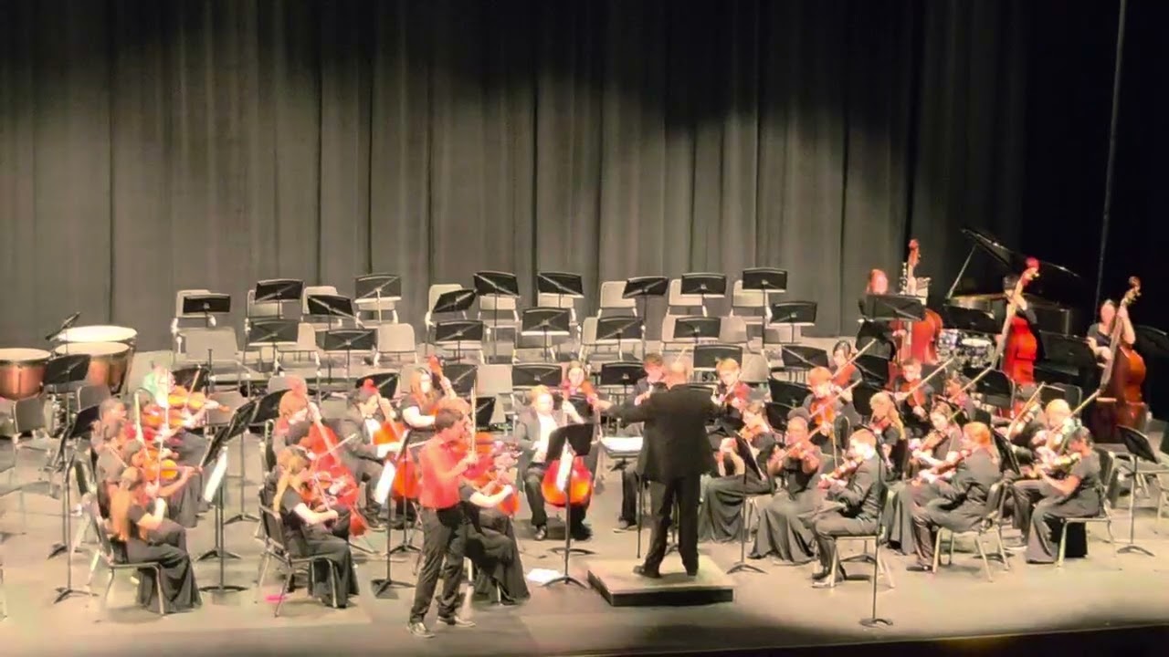Czardas orchestra, philharmonic orchestra linnmar mar high-school performance hall
