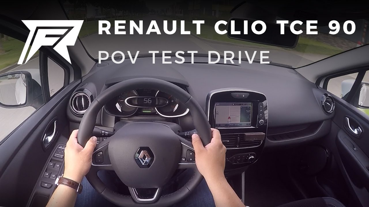 2017 Renault Clio TCe 90 - POV Test Drive (no talking, pure driving)