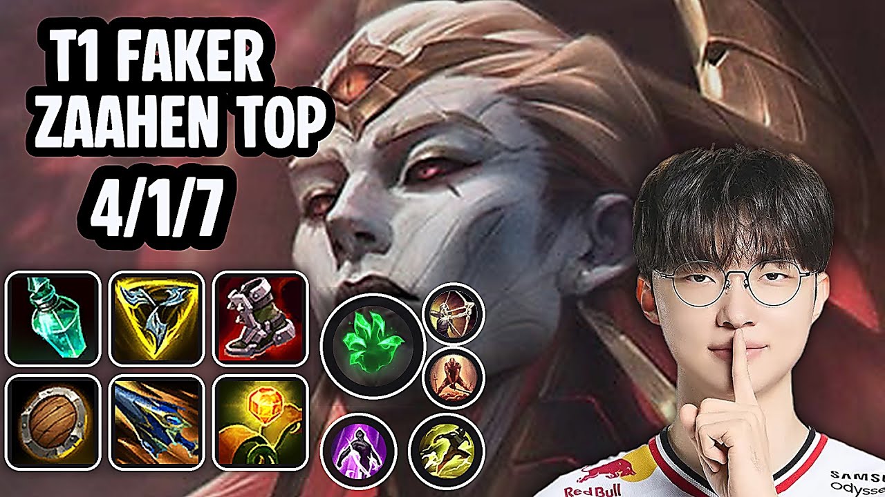 T1 Faker Zaahen Top SoloQ Replay 20260220