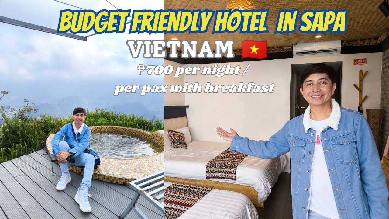 Affordable Hotel in Sapa Vietnam 🇻🇳 | Phuong Nam Hotel Room Tour + Lunch at Paradise Restaurant 🏨🍽️
