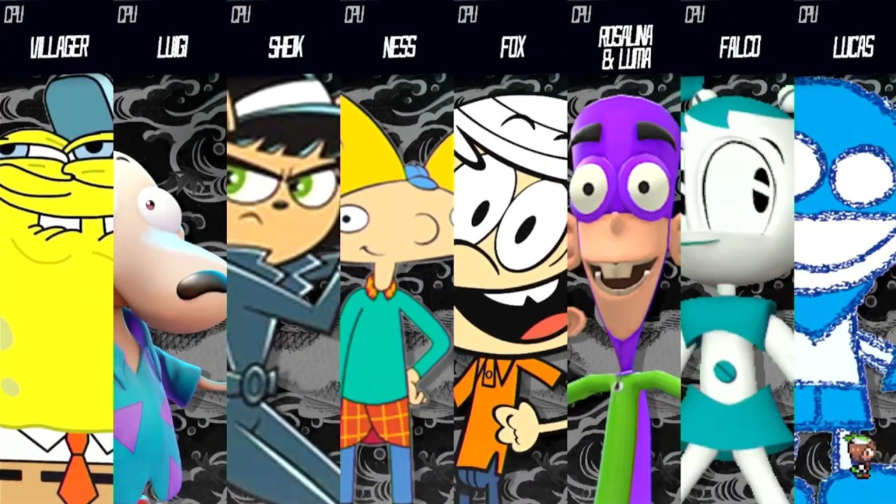 Nickelodeon Showdown - Requested Smash Bros Battle