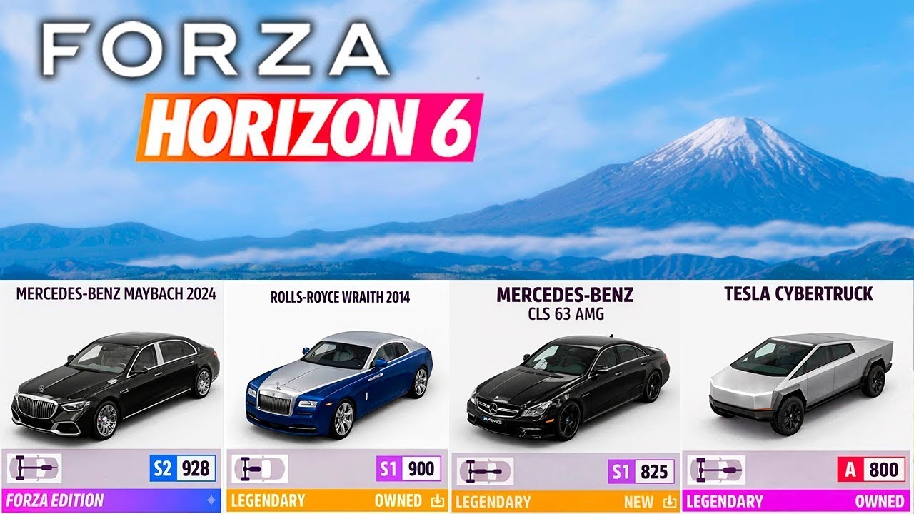 Forza Horizon 6 — 10+ НОВЫХ МАШИН В ИГРУ!