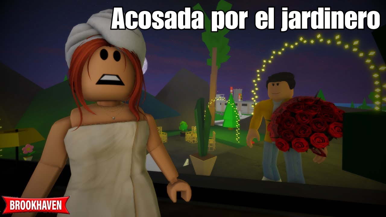 ACOSADA POR EL JARDINERO | Brookhaven rp | Mini Pelicula - Historia de Roblox