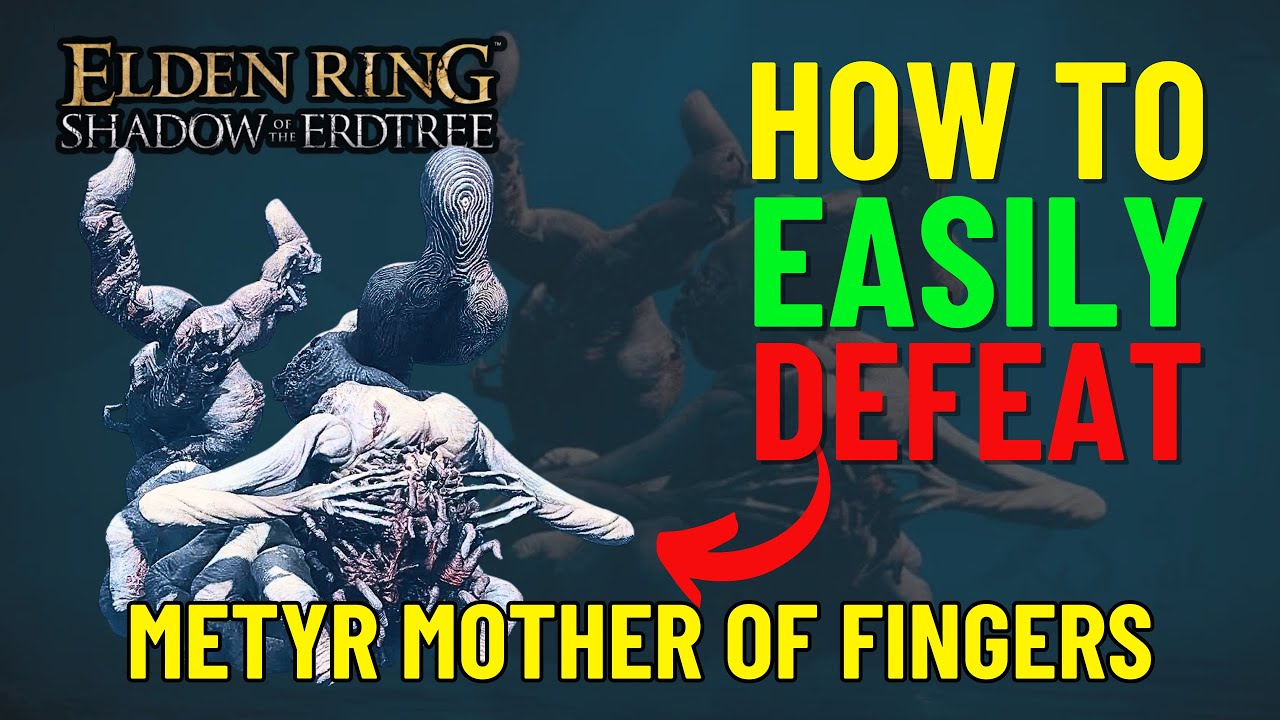 НЕ ТРОГАЙТЕ МАТЬ ПАЛЬЦЕВ, ДЕЛАЙТЕ ЭТОГО - Как победить Метир Мать Пальцев - Elden Ring DLC