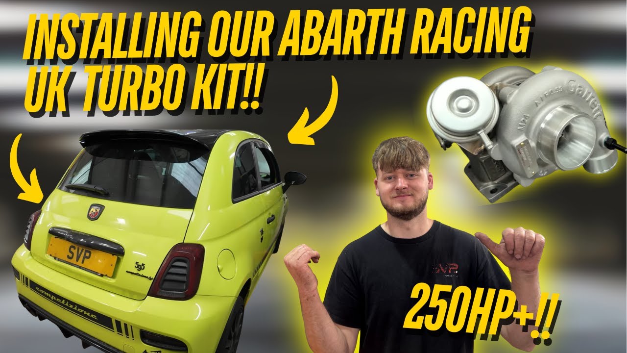 БОЛЬШОЙ турбонаддув, который превращает Abarth 500 в ракету!
