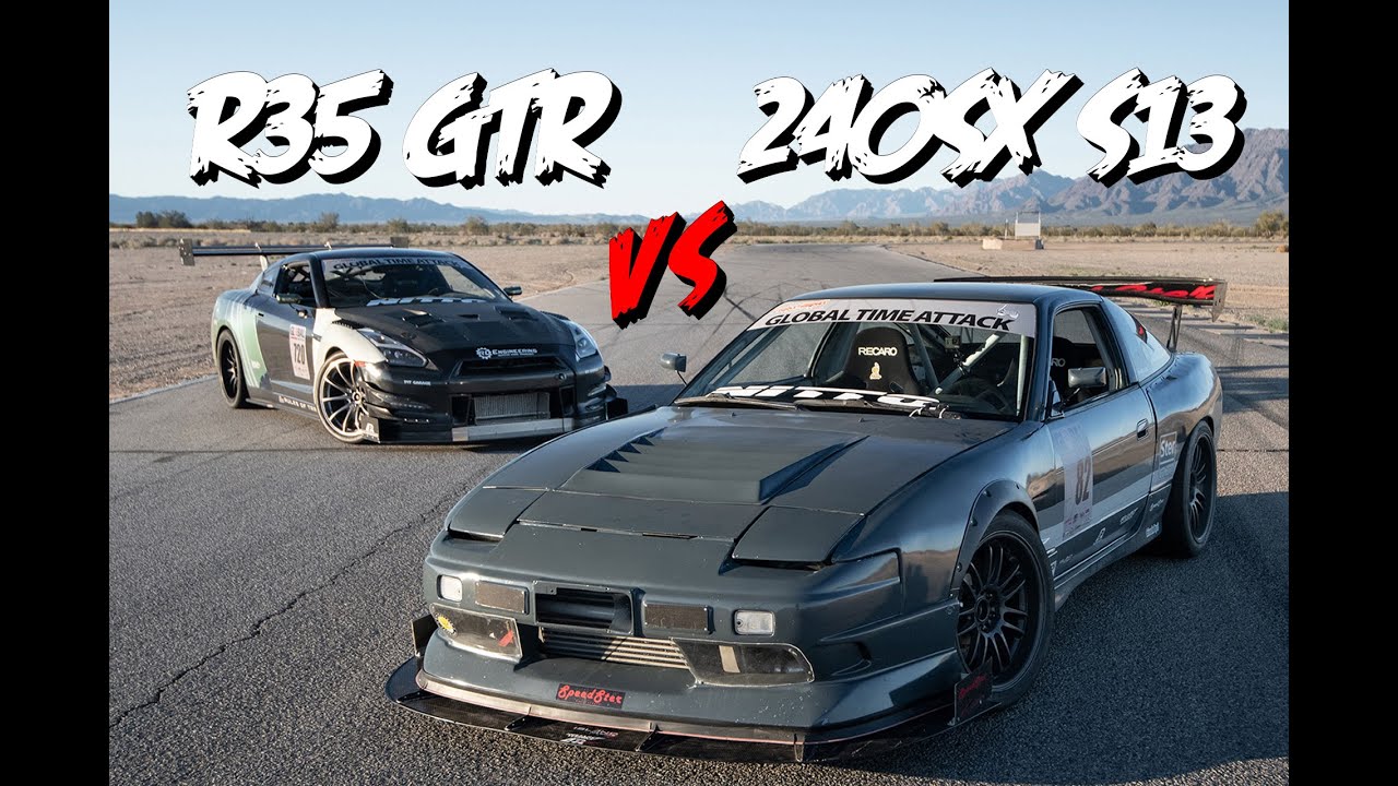 Nissan R35 GTR vs. S13 240SX | Driver Battles