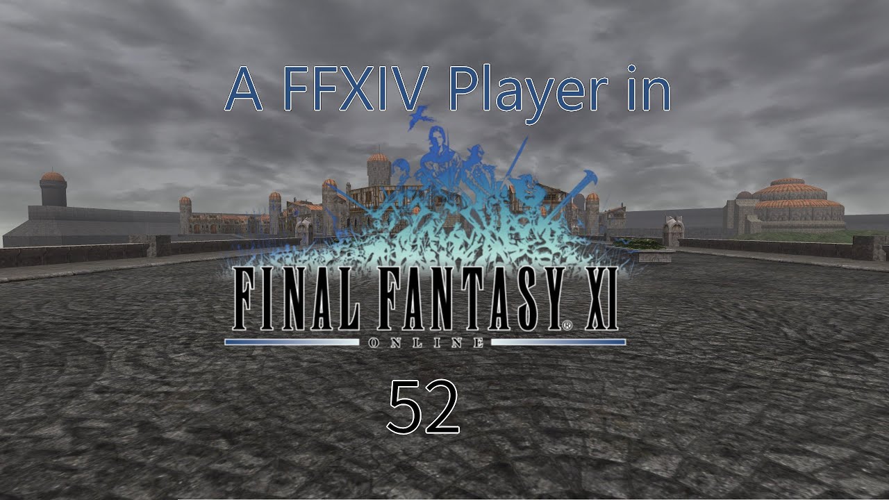 [52] A Final Fantasy XIV player in Final Fantasy XI