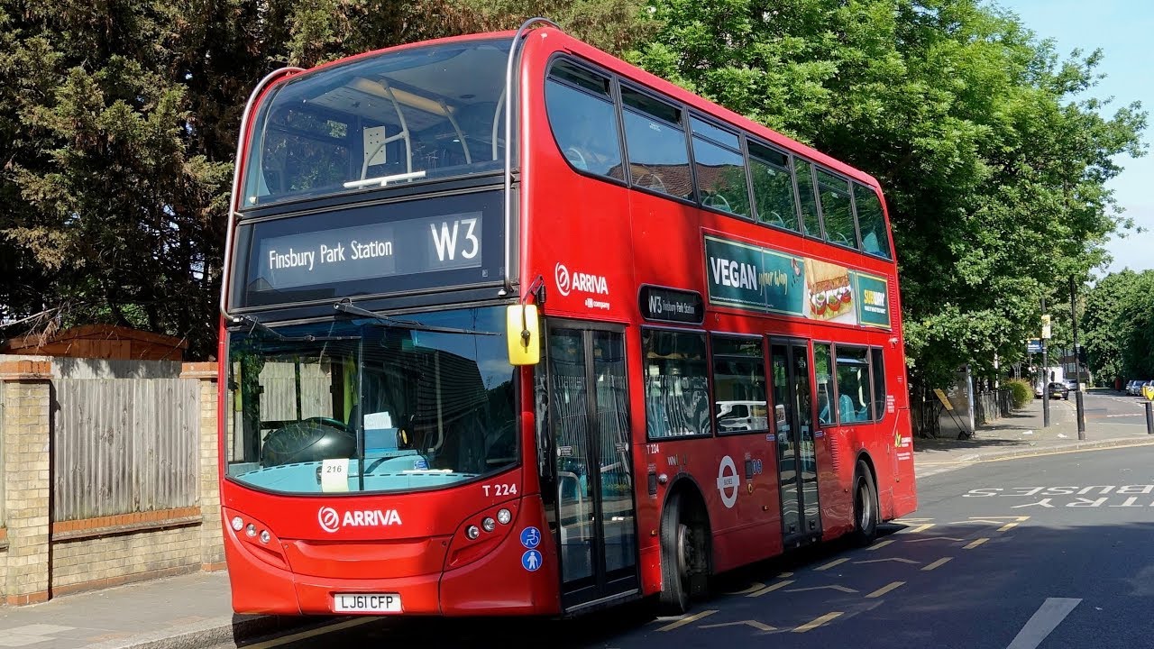 London Buses - Route W3 - Finsbury Park to Northumberland Park