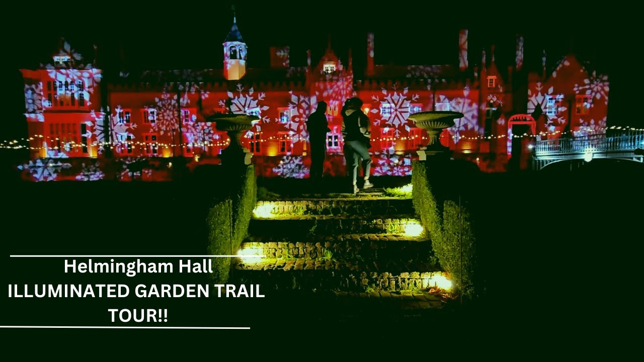 Helmingham Hall Beautiful Illuminated Garden Trail Tour. (IS IT WORTH IT?)