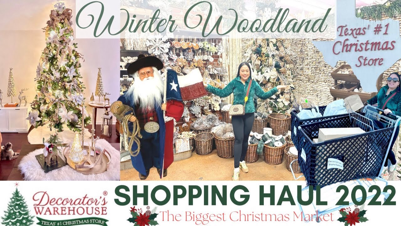 LETS SHOP AT THE BIGGEST DECORATOR’s WAREHOUSE| TEXAS #1 CHRISTMAS STORE!🎄