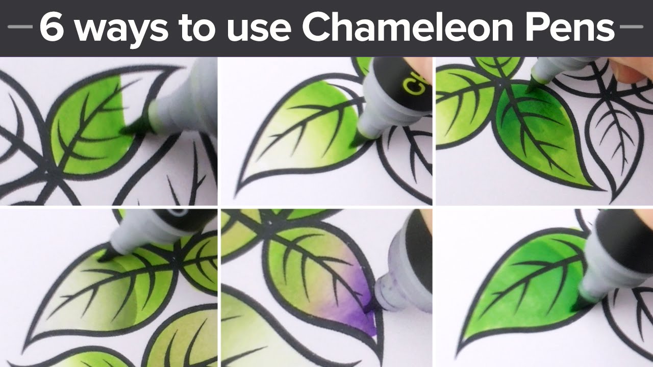 6 Awesome Ways to use Chameleon Pens