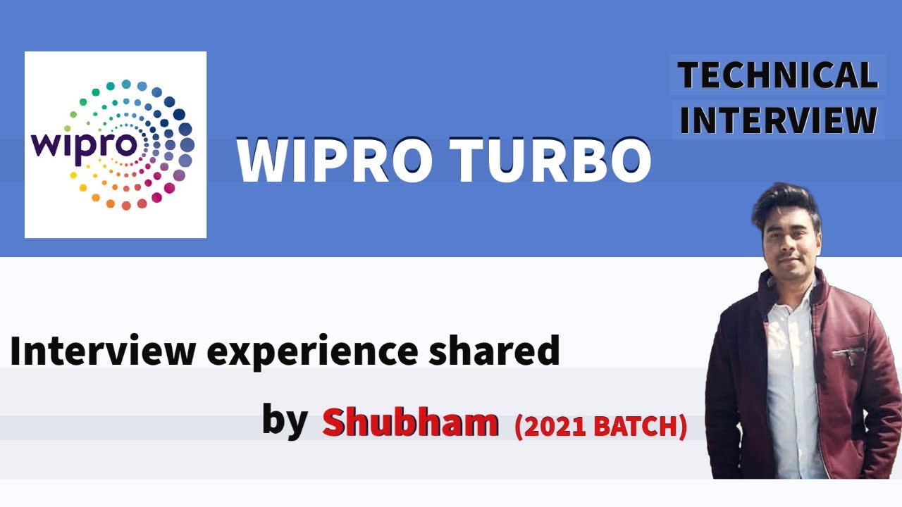 wipro turbo interview experience SHARED By Student of 2021 batch