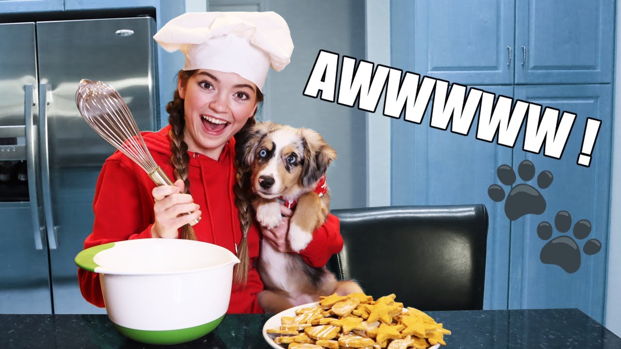 Making Cookies With My Puppy!