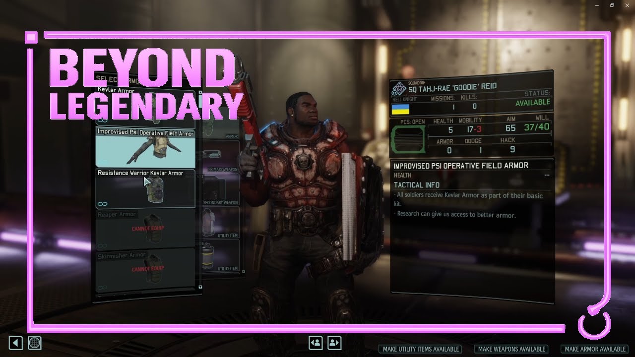 3 Hours of Theory Crafting and Rambling - XCOM Ultra Hardcore Mod Pack: Beyond Legendary Ep 1.5
