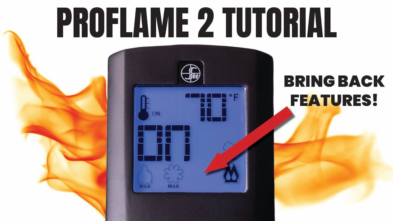 How To Change Proflame 2 Remote Transmitter Settings (Accessing Configuration Mode)