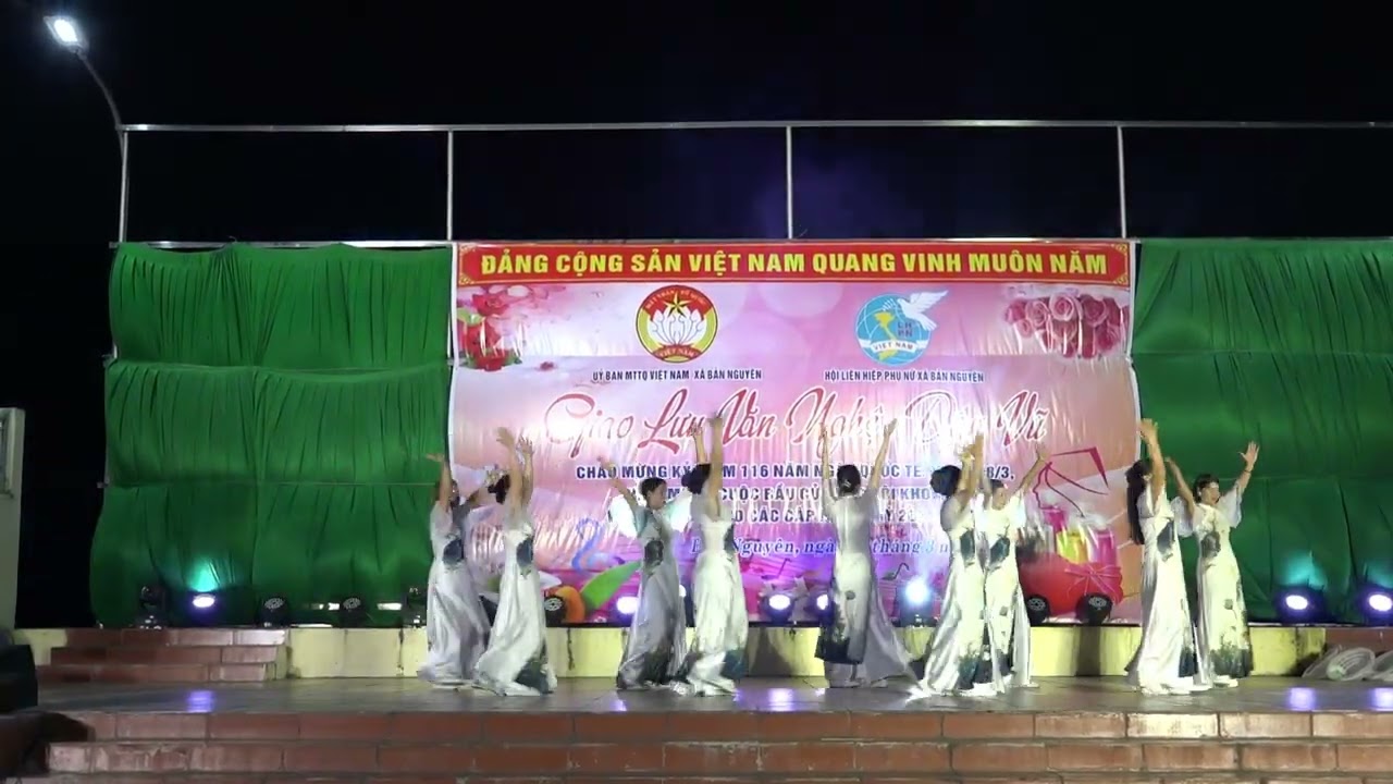 Múa: Non Sông Ngàn Năm Gấm Vóc, Chi Hội PN Khu 8,9 Cao Xá