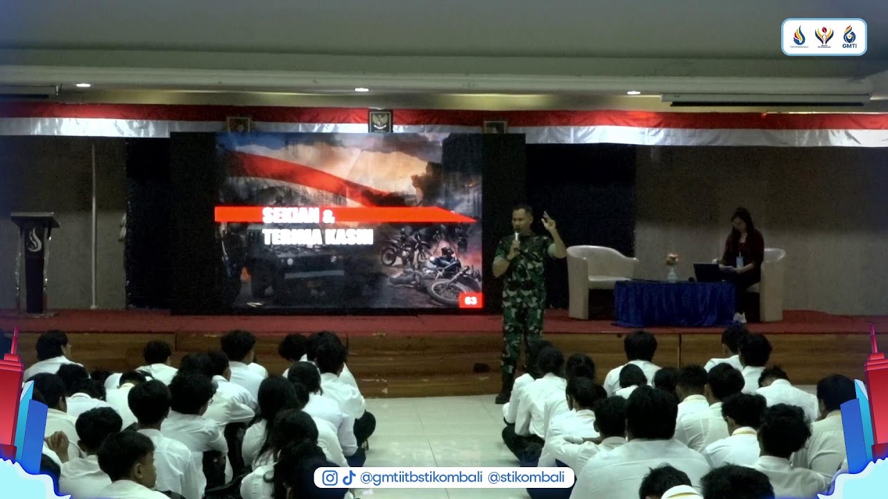 Pembekalan Materi Oleh Panglima Kodam IX Udayana