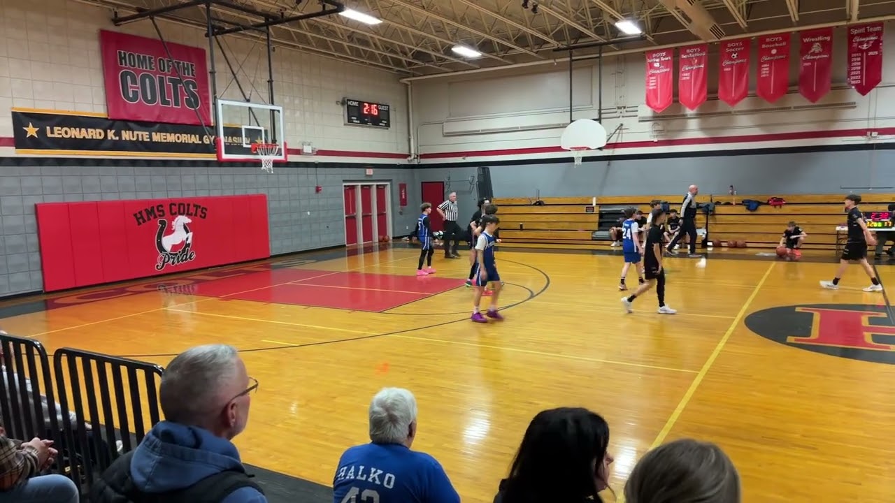 Hudson 7th Grade Travel vs Pelham 2nd half