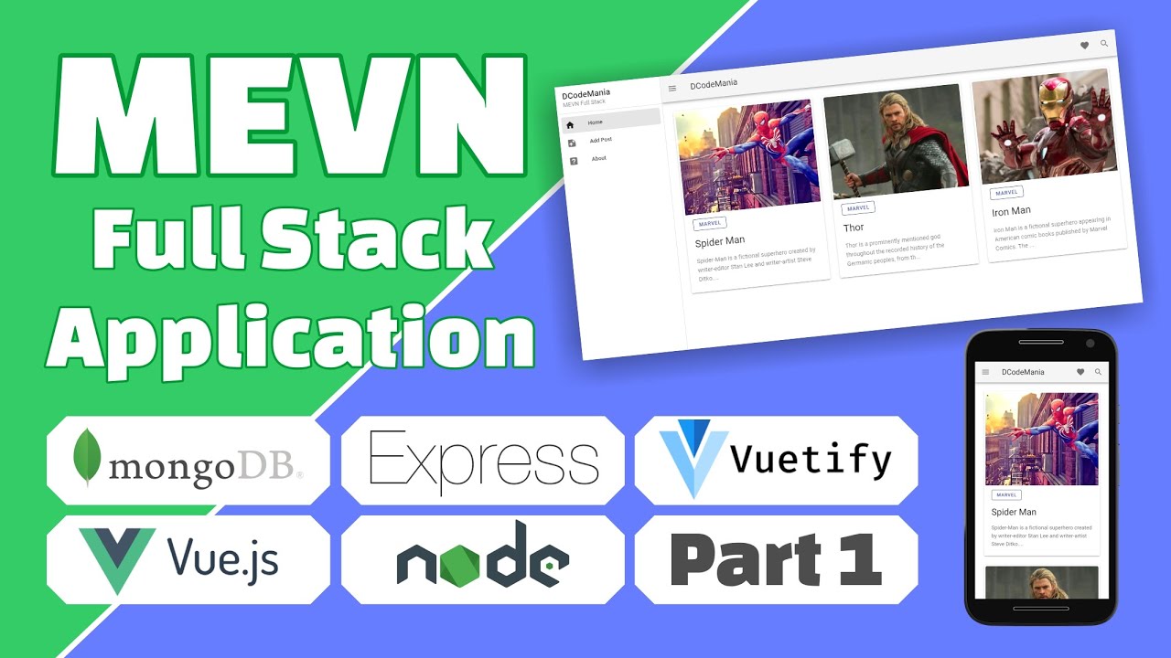 #01 MEVN Full Stack Web Application Tutorial | Working On Back-End