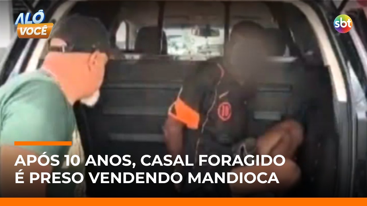 Polícia prende casal foragido há 10 anos por homicídio em Campinas (SP) | #AloVoce