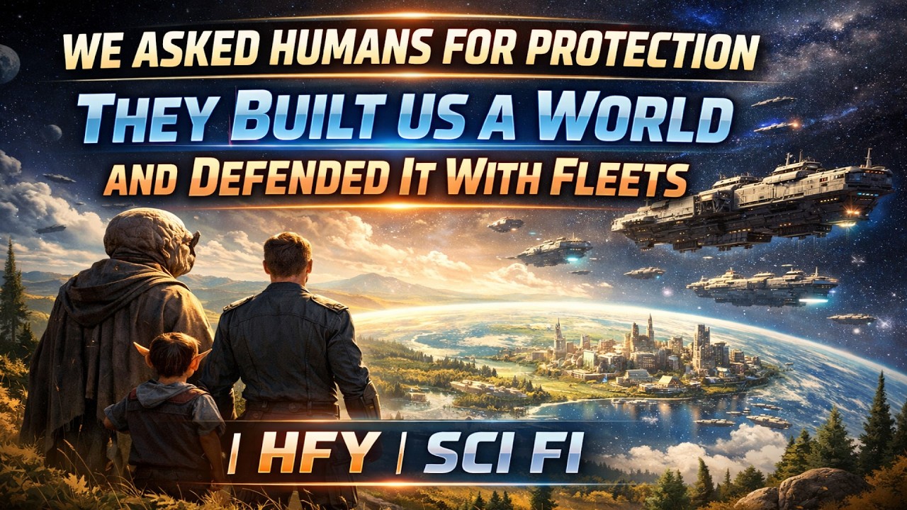We Asked Humans for Protection — They Built Us a World and Defended It with Fleets | HFY | SCI-FI
