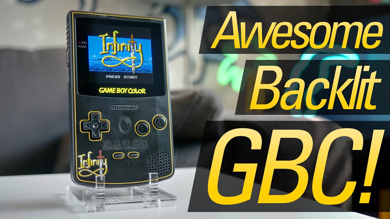 Лучший цветной IPS-дисплей для Game Boy!