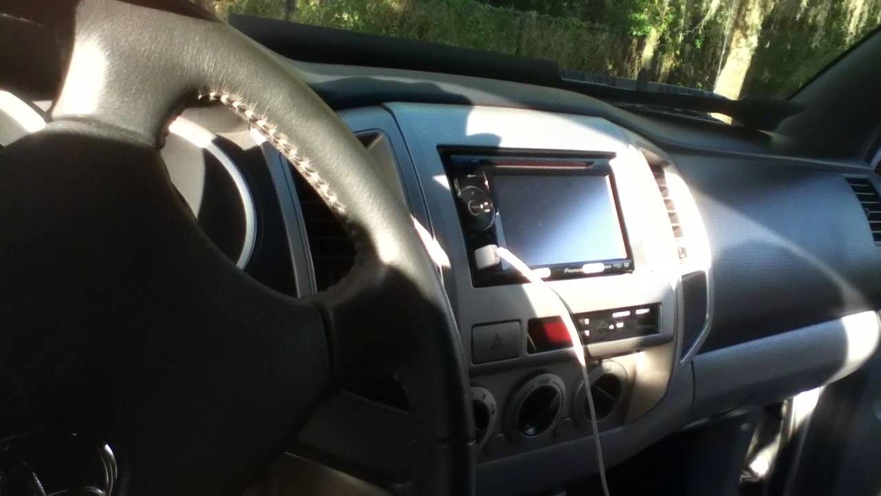 2005 - 2008 toyota Tacoma back up camera install