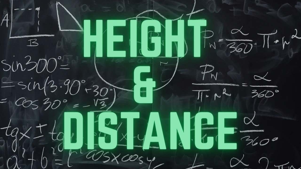 Height & Distance || One shot revision with PYQs || Class 10 (ICSE) #semester2