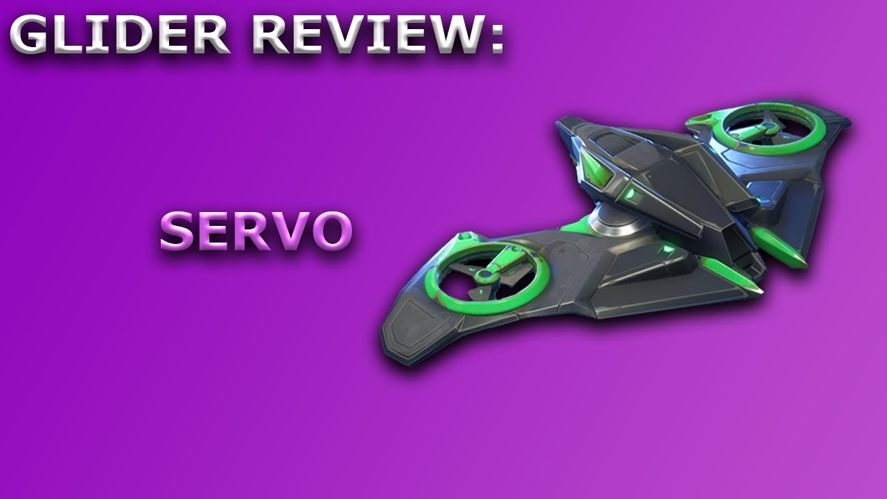 Servo Glider Review + Sound Showcase! ~ Fortnite Battle Royale