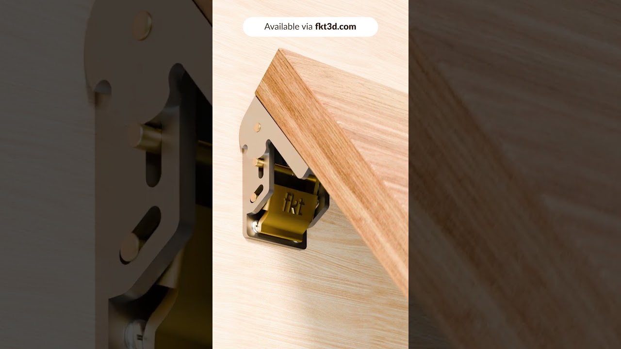 Foldable Table 90 Degree Lock Hinge Design